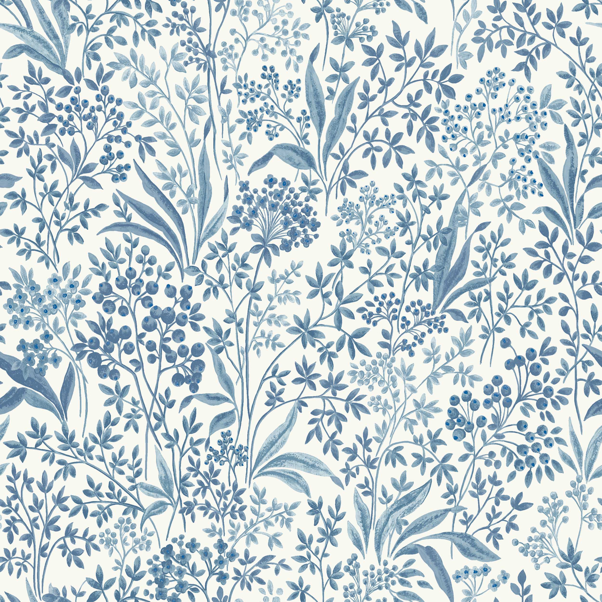 BLUE AND WHITE