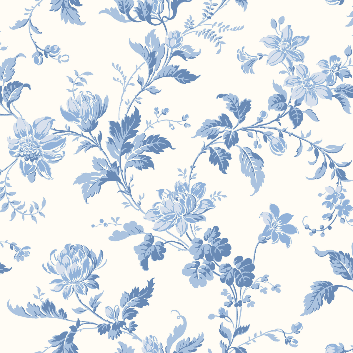 BLUE AND WHITE