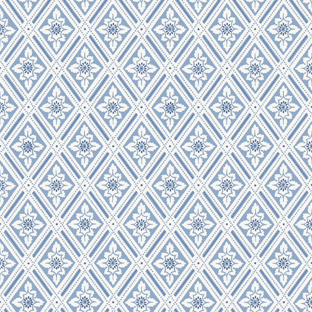 BLUE AND WHITE
