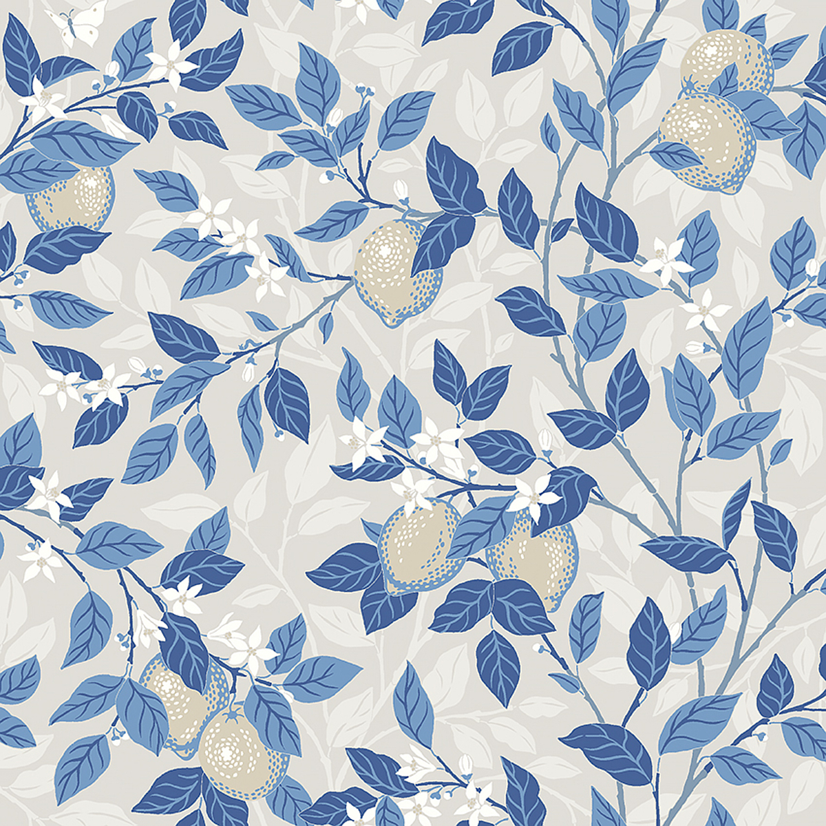 TAUPE AND BLUE