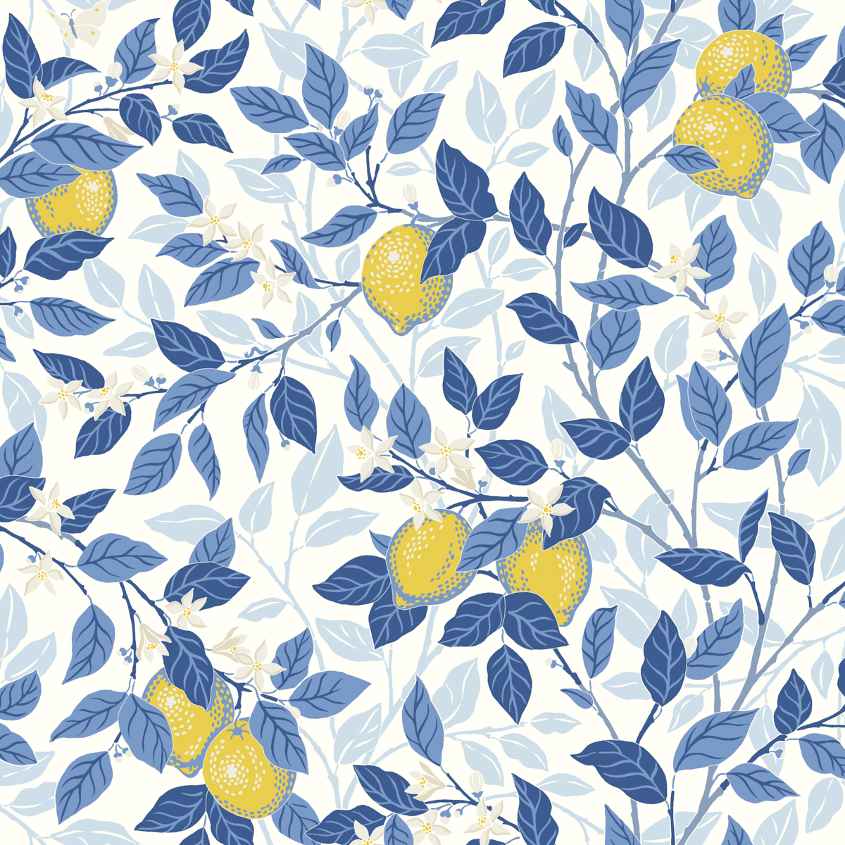BLUE AND YELLOW