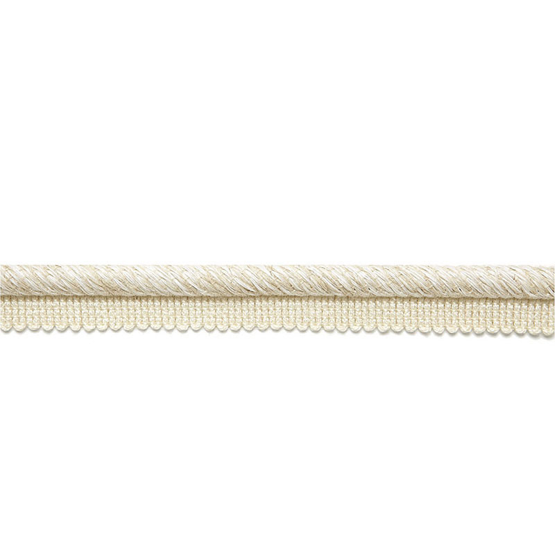 Edmond Linen Lip Cord - Oat Trims | Schumacher