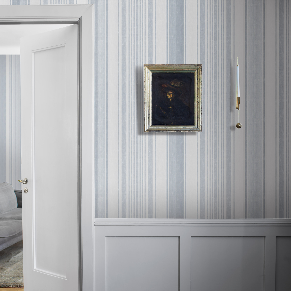 LINEN STRIPE BY BORÅSTAPETER gallery 2