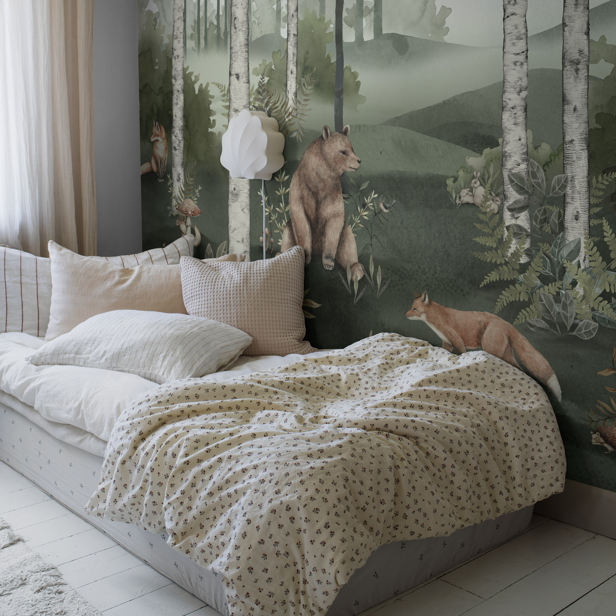 WILD FOREST MURAL gallery 1