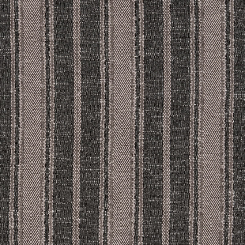 Zina Stripe - Charcoal Fabrics | Schumacher
