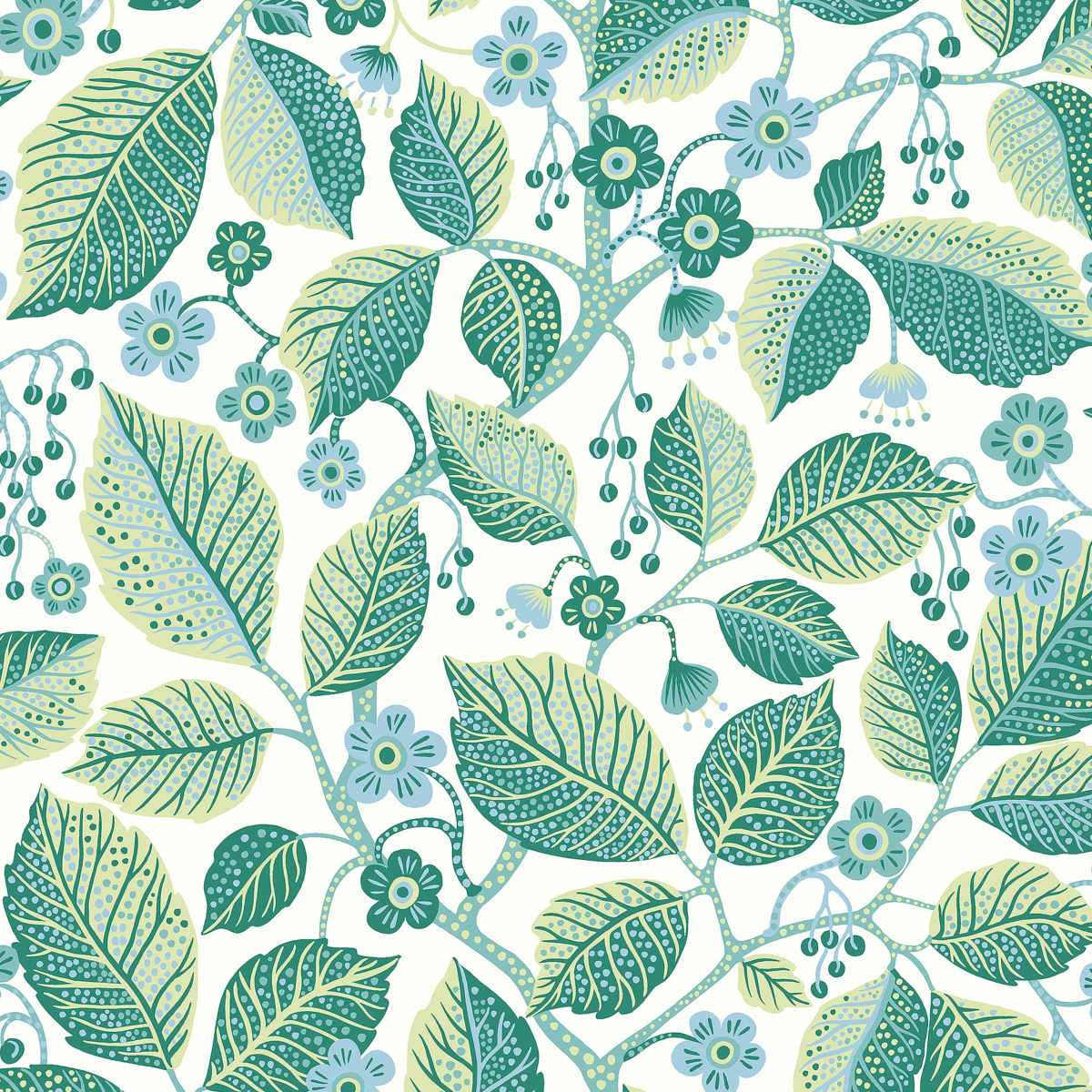 BLUE AND GREEN