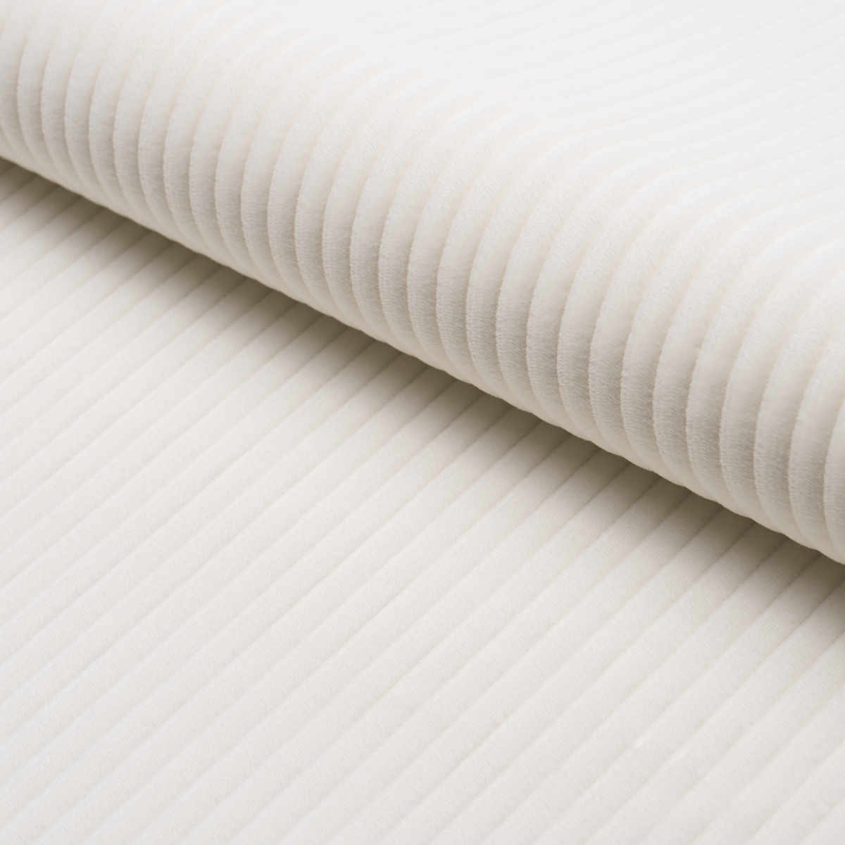 Wyatt Corduroy - Winter White Fabrics | Schumacher