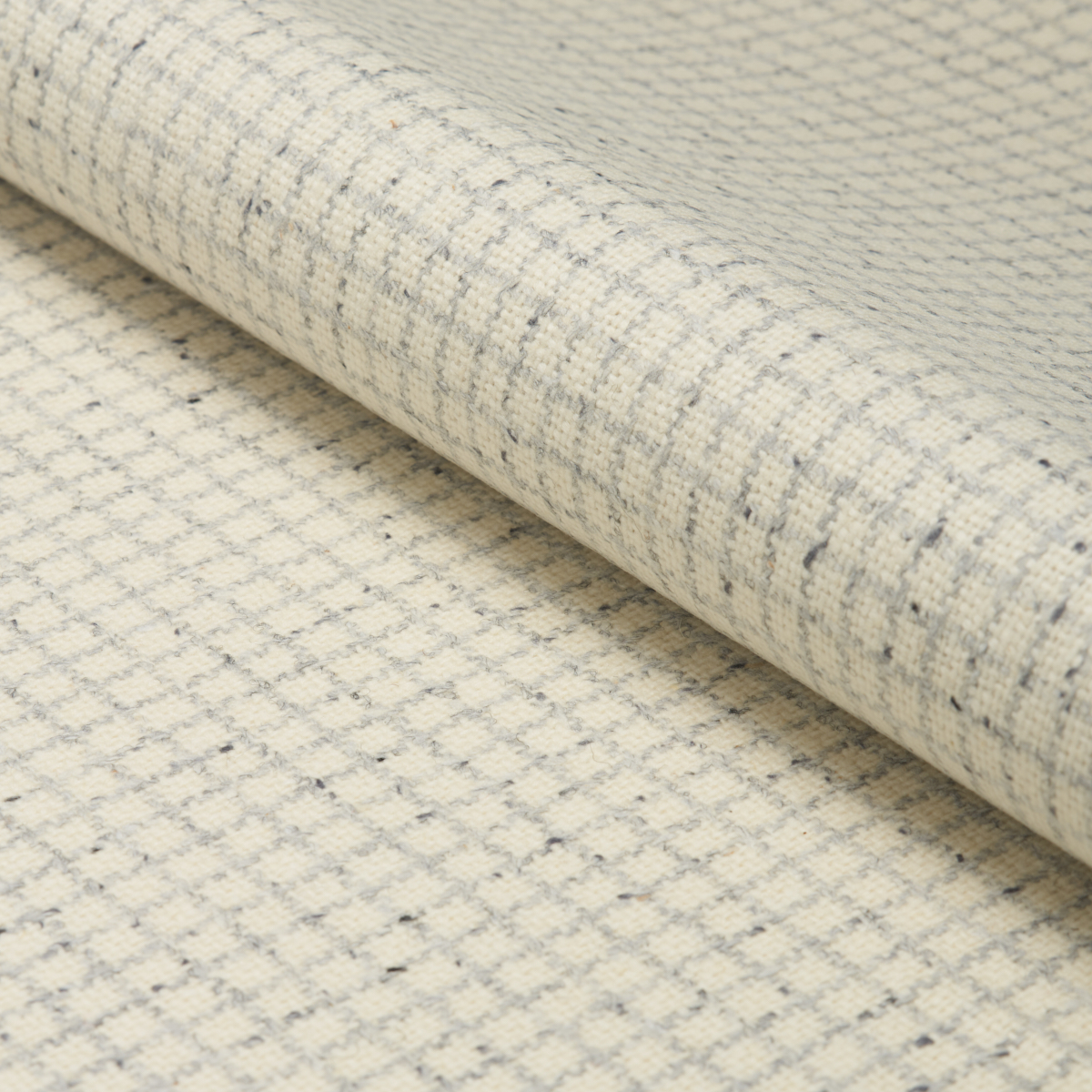 Hudson Wool Check - Ivory Fabrics | Schumacher