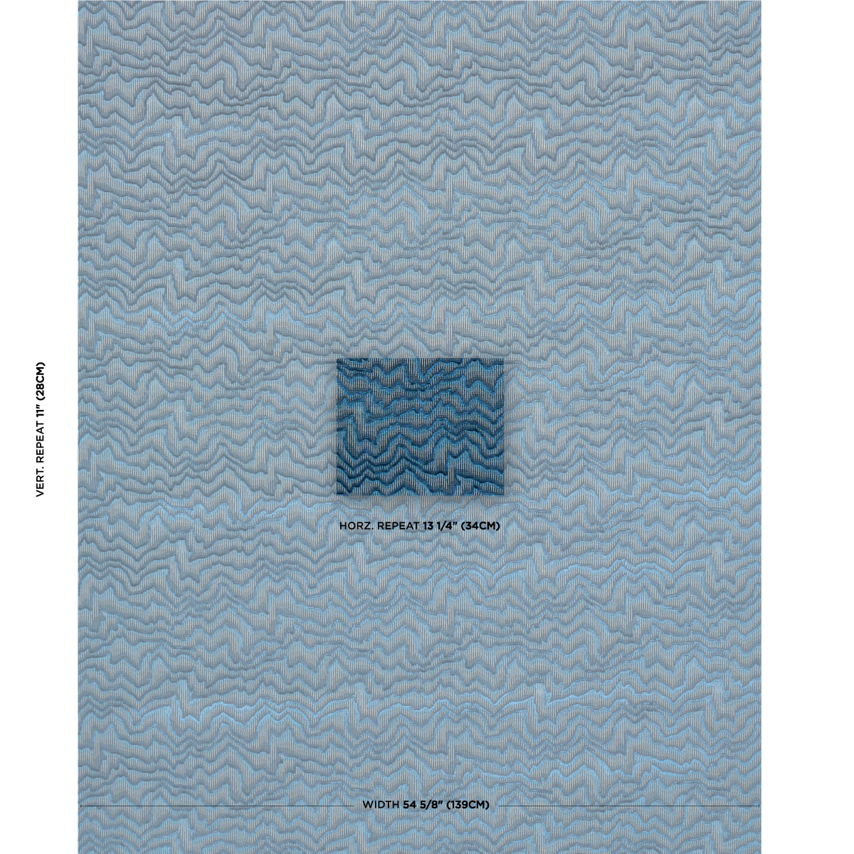 Zambezi Velvet - Slate Blue Fabrics | Schumacher