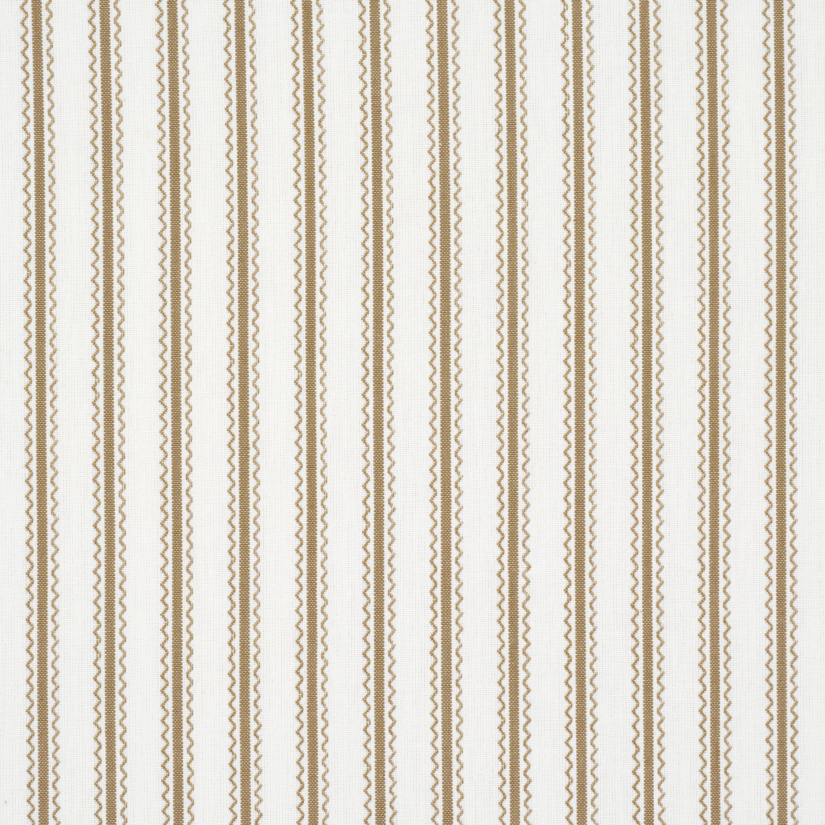 Birdie Ticking Stripe - Neutral Fabrics | Schumacher