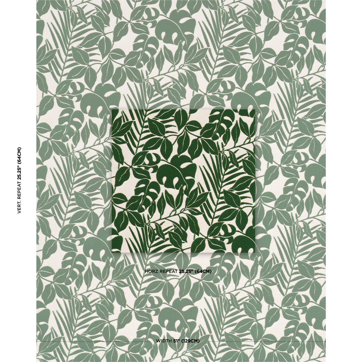 Miramar Indoor/Outdoor Velvet - Tropical Fabrics | Schumacher