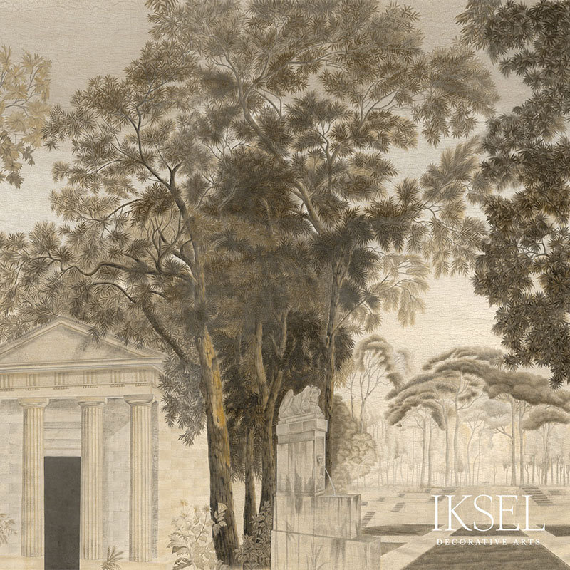 Italian Panoramic - Sepia Tones Wallpapers | Schumacher