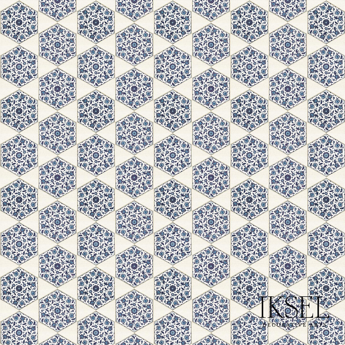IZNIK HEXAGONAL TILES gallery 1
