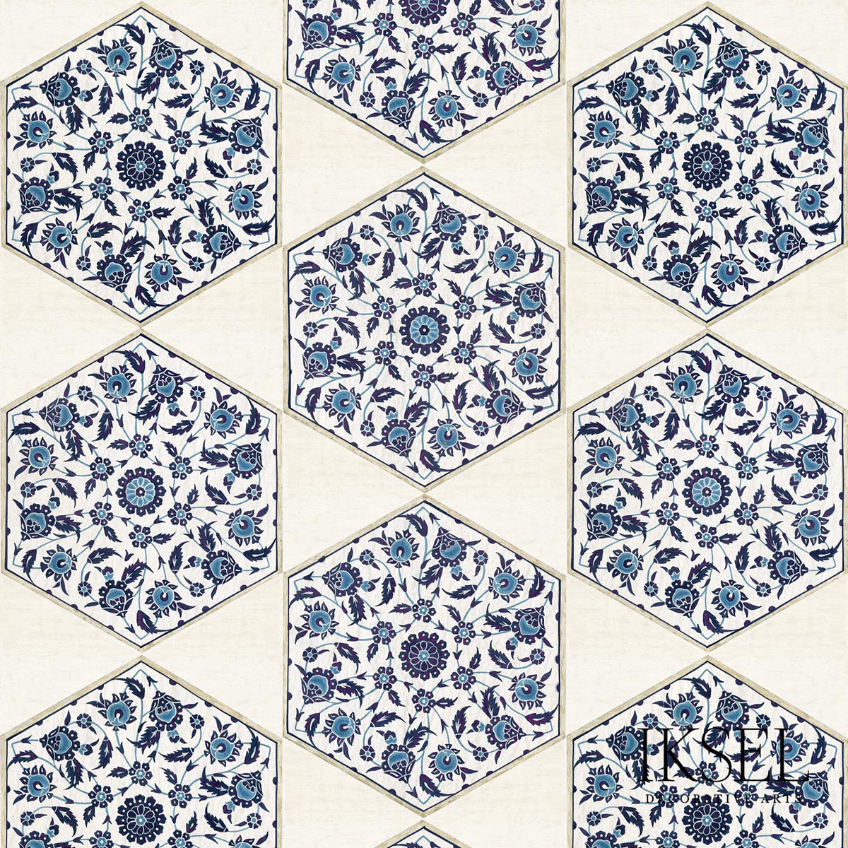 IZNIK HEXAGONAL TILES gallery 2