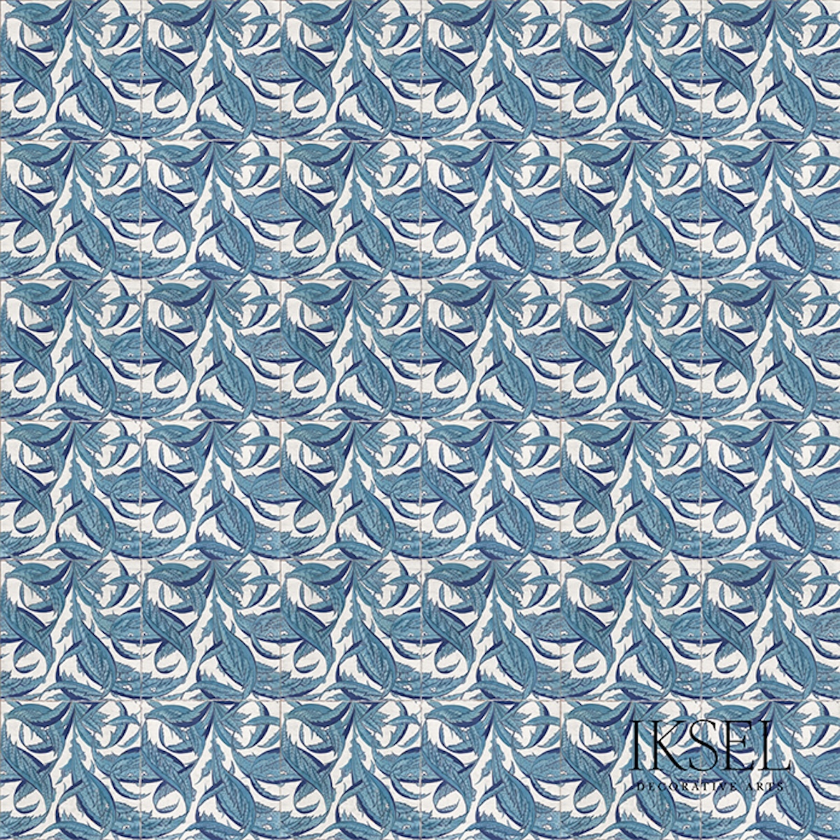 IZNIK LEAVES — IZNIK BLUE