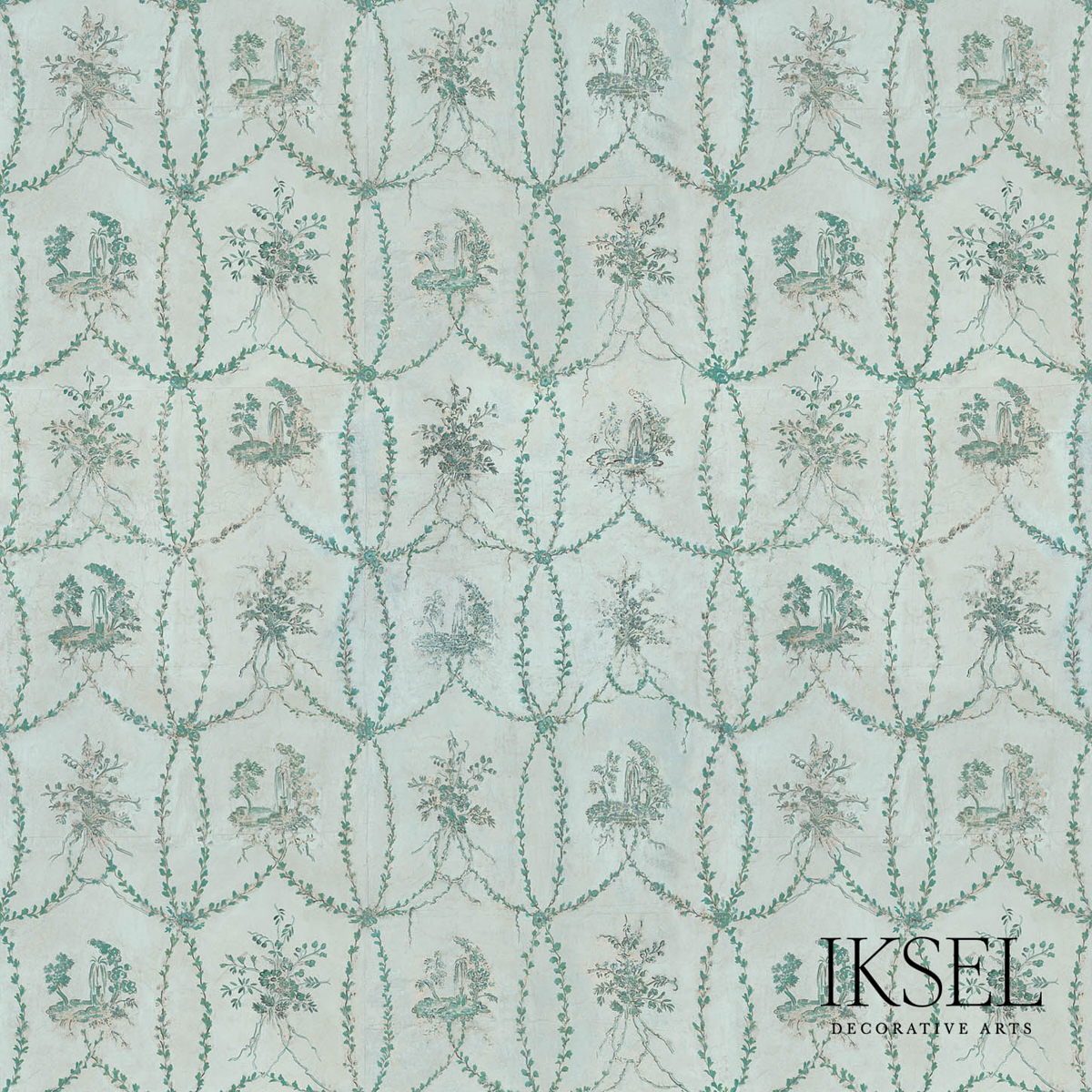 IZNIK CARNATION DAMASK gallery 1