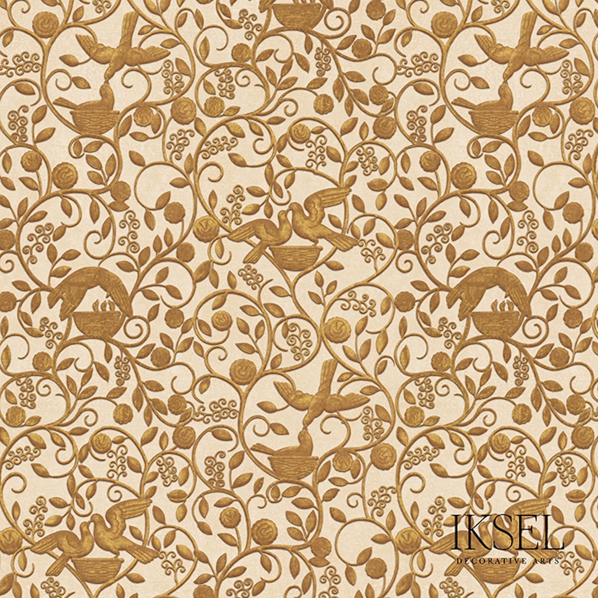DECO DOVES — CHAMPAGNE