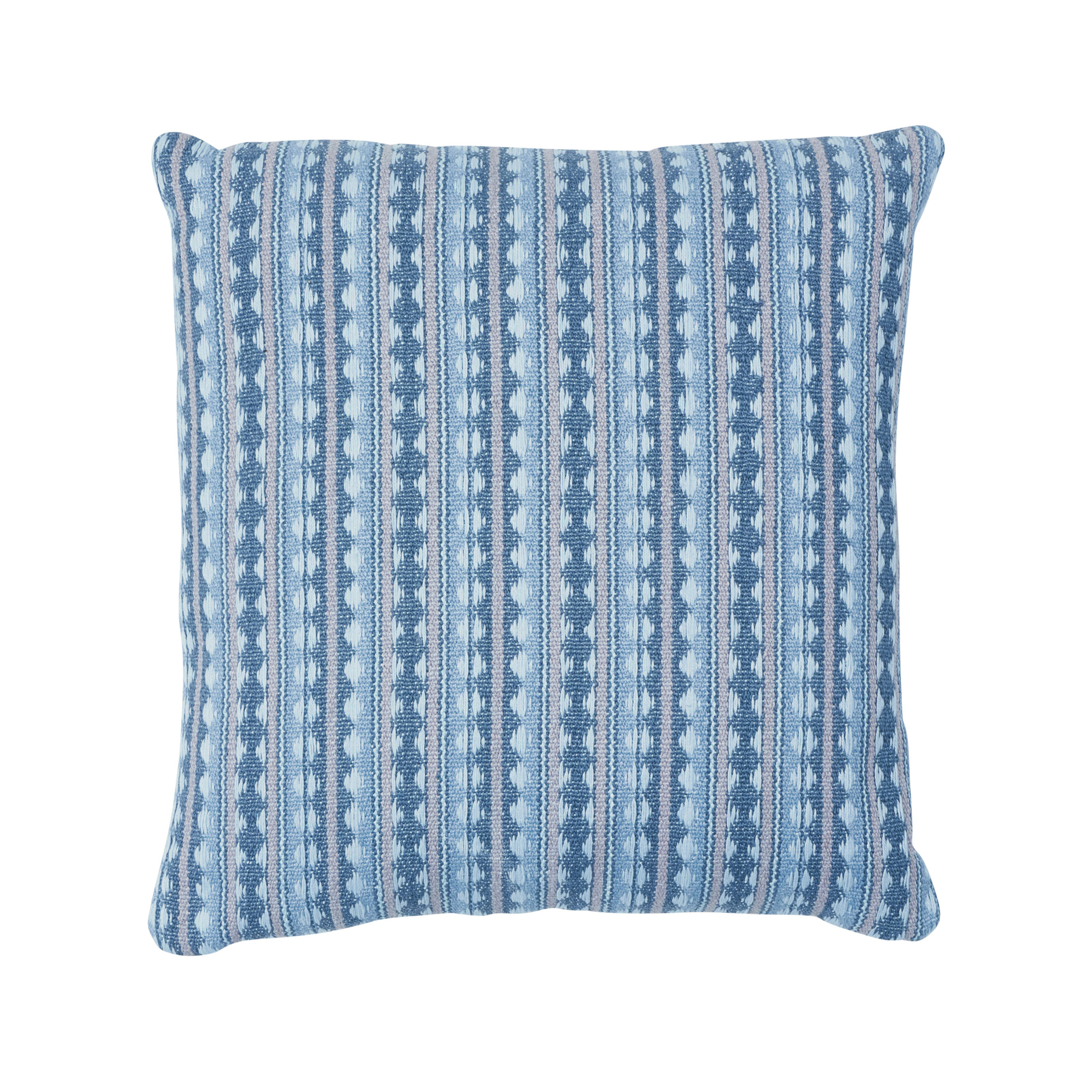 blue boho pillow