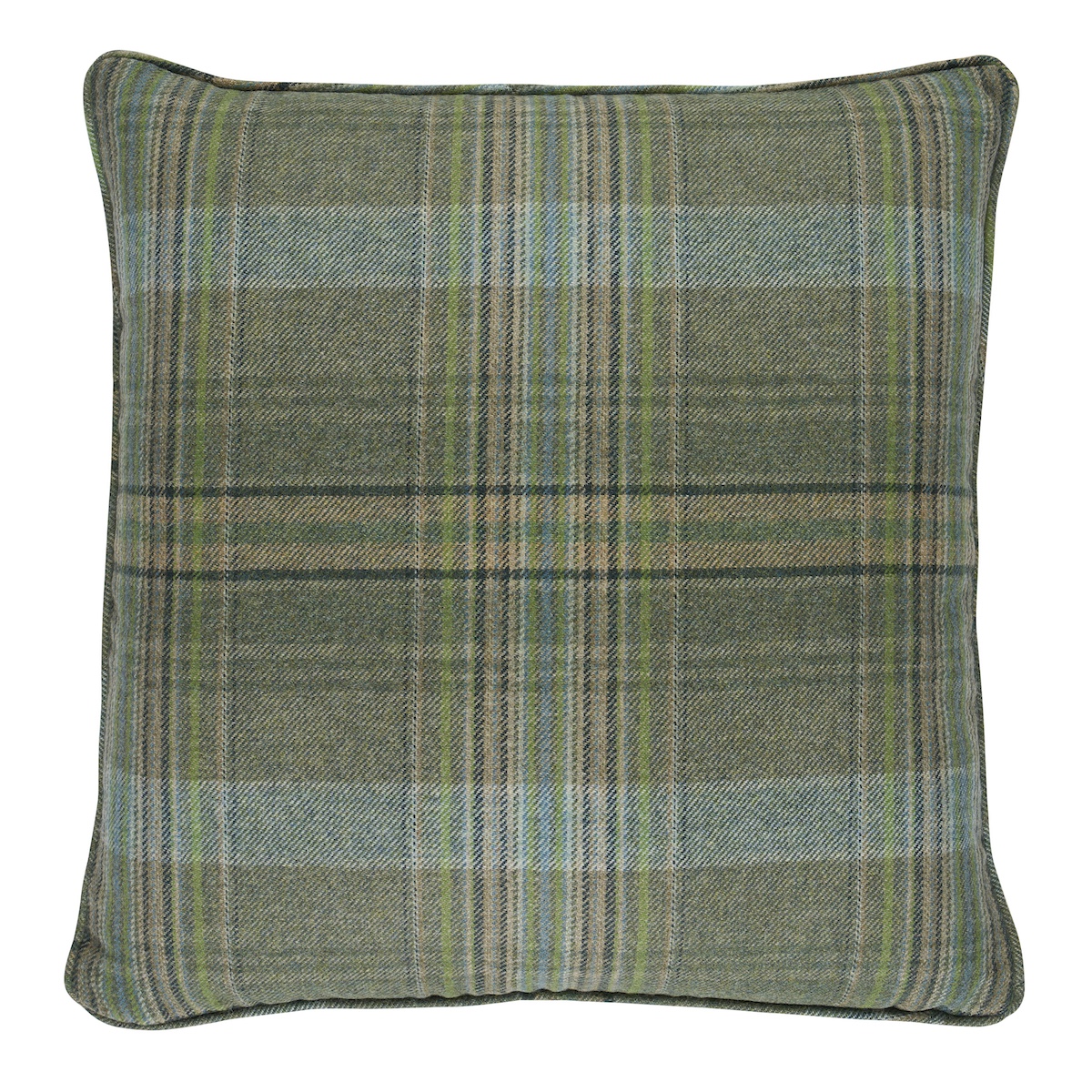 Campbell Plaid - Forest Fabrics | Schumacher