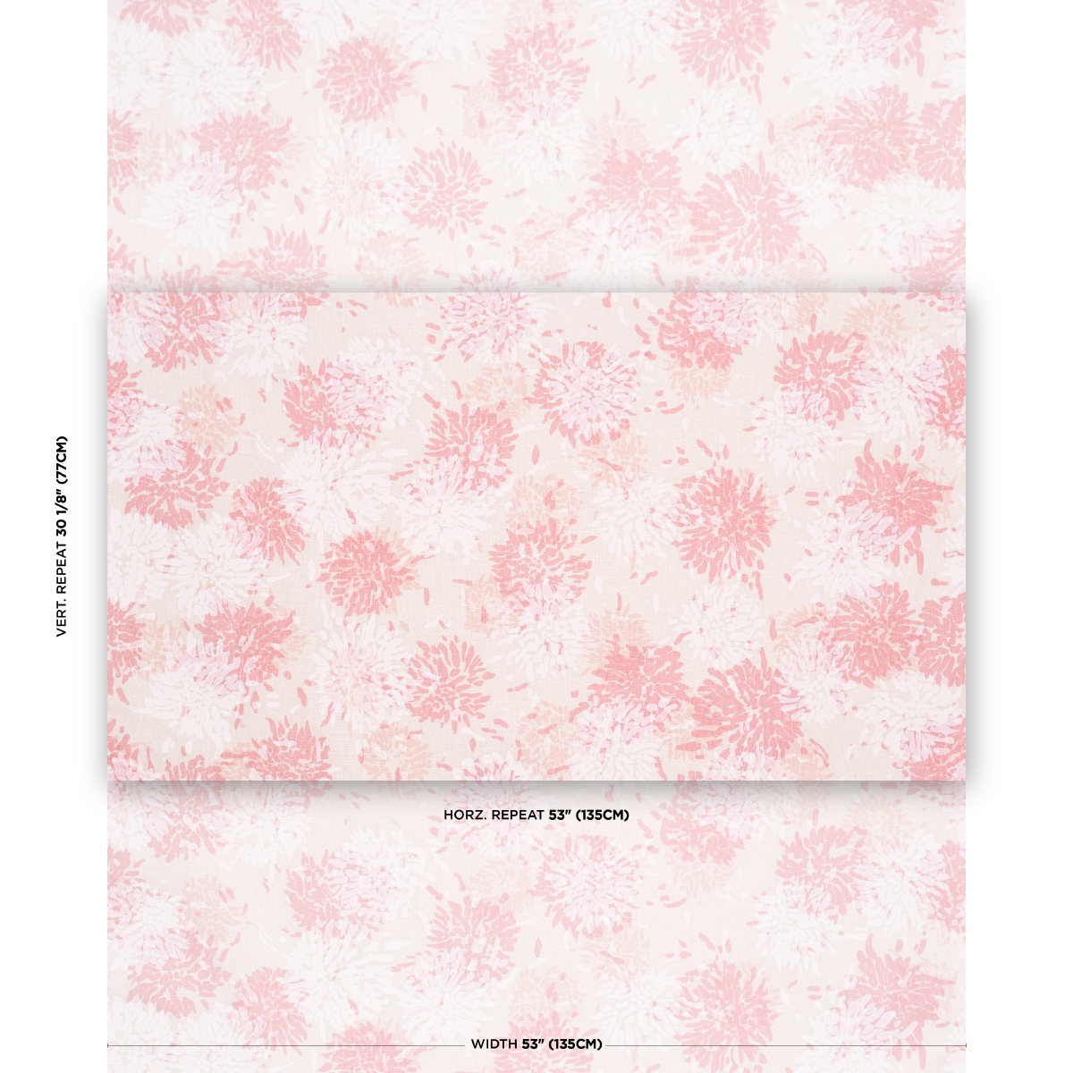 Chrysanthemum By Tillett - Pinky Fabrics | Schumacher