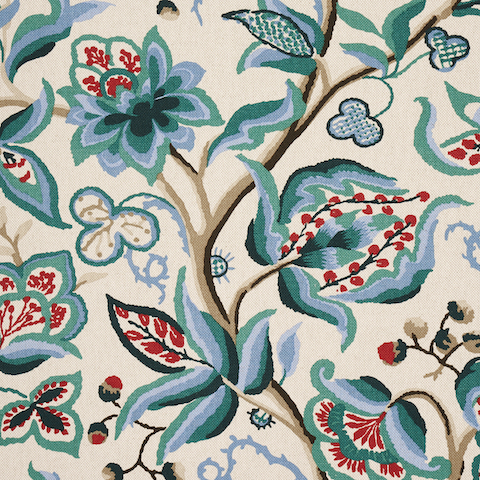 Chavant Paisley - Caramel Fabrics | Schumacher