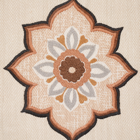 Temara Hand Embroidered Print
