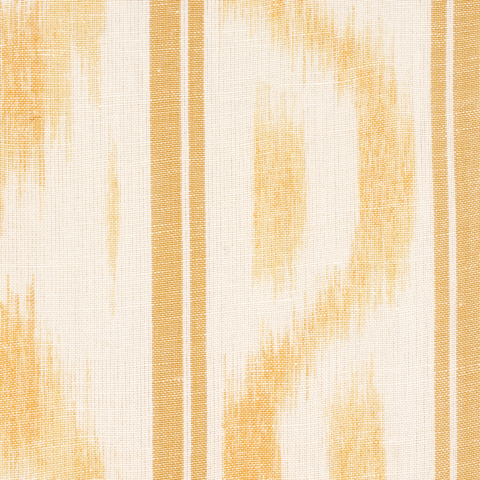 Santa Monica Ikat - Yellow Fabrics | Schumacher
