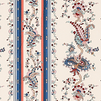 Elena Paisley Stripe