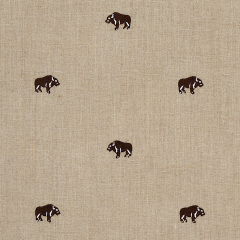 Buffalo Embroidered Linen