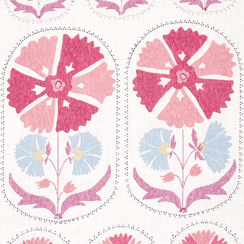 Anjuna Floral Linen Print