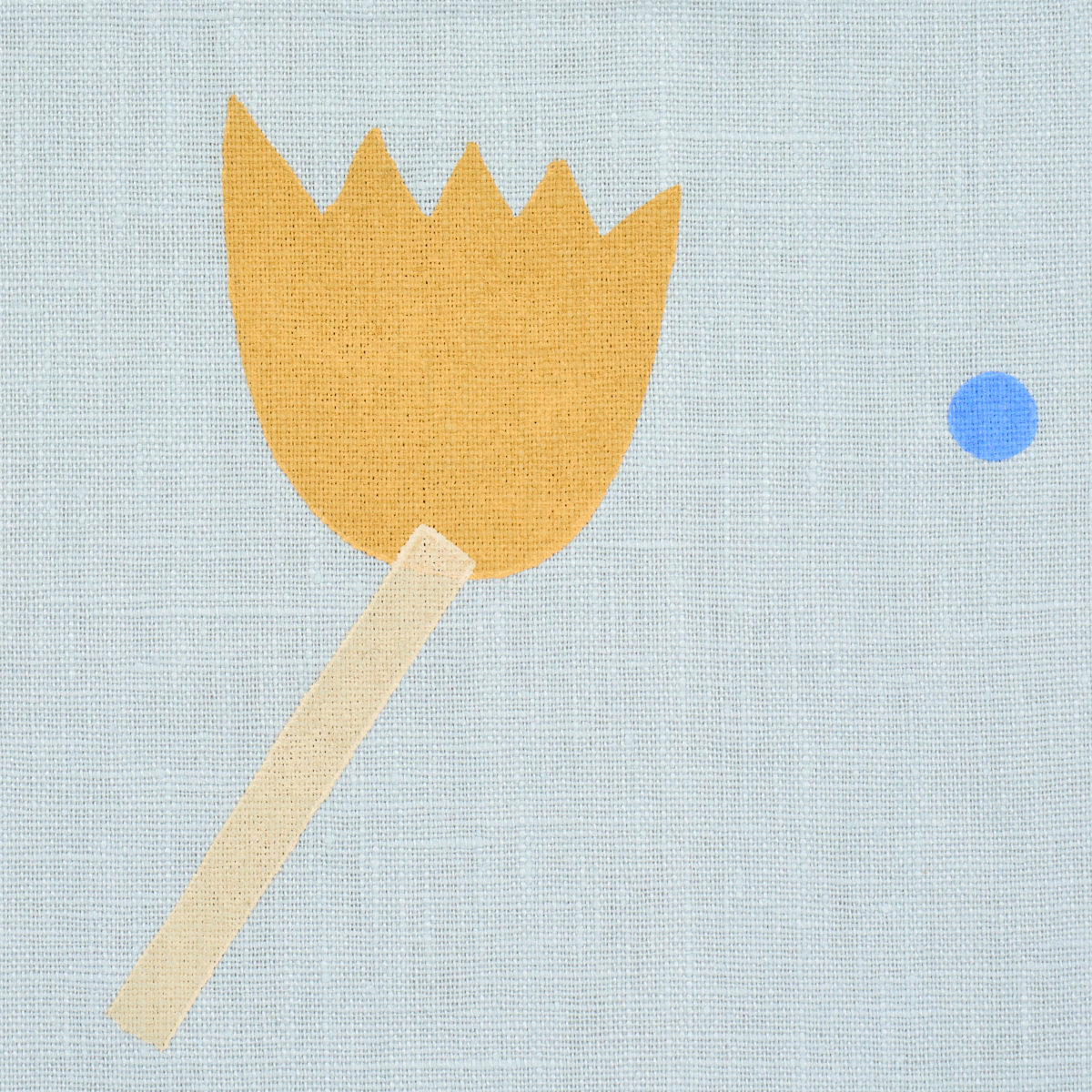 Tulip Play Hand Block Print