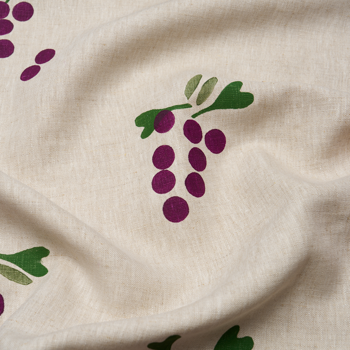Grapes Hand Block Print
