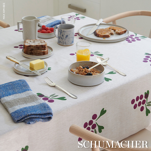 Grapes Hand Block Print