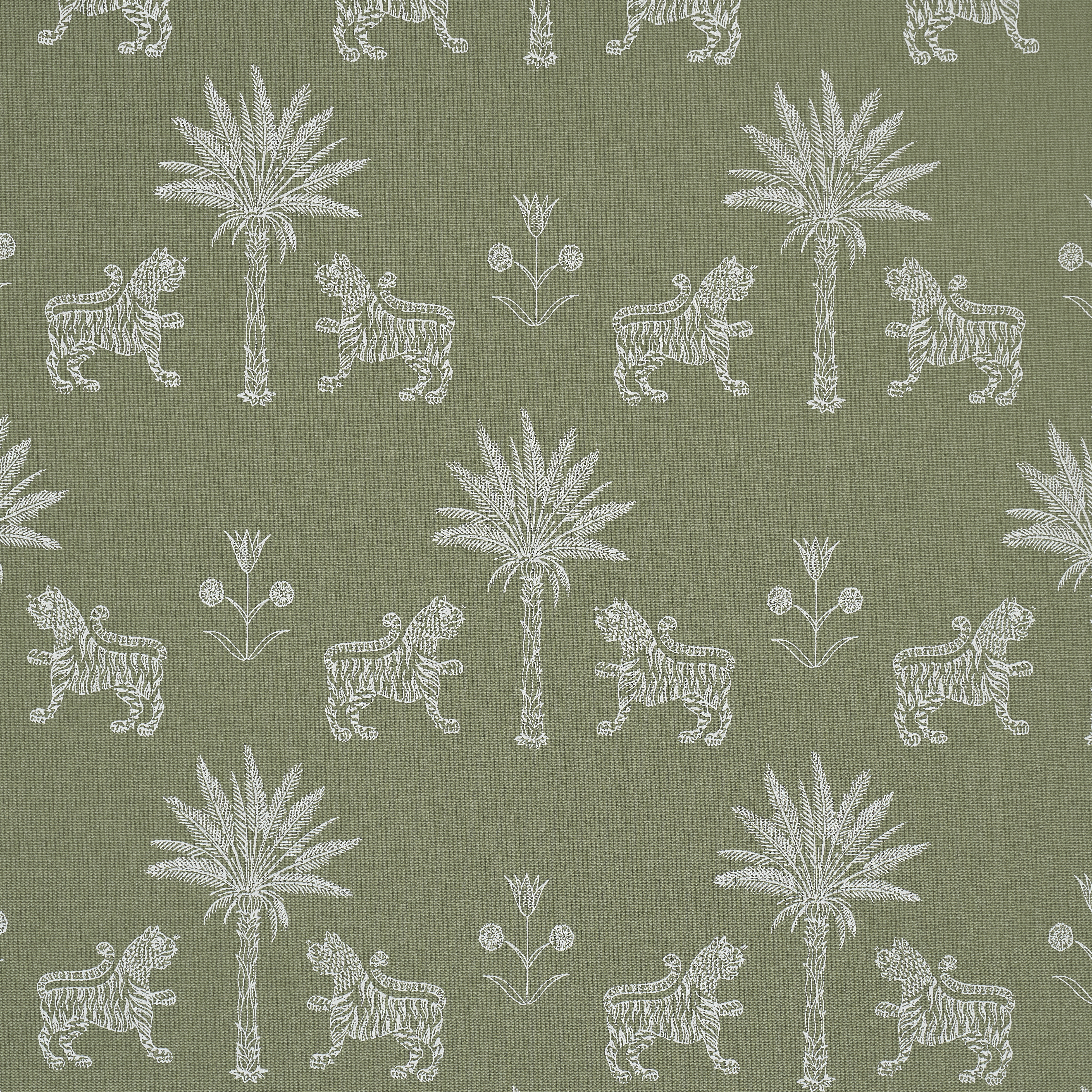 TIGER PALM SILHOUETTE OUTDOOR