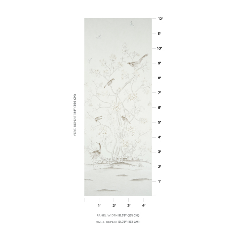 Chinois Palais Panel