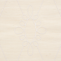 Sylvie Embroidered Sisal