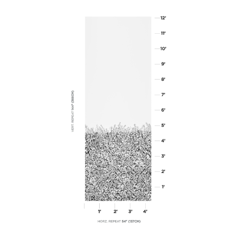 Greenery Galore Vinyl Panel