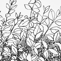 Greenery Galore Vinyl Panel