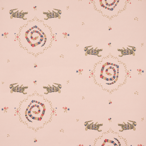 Reptilia Wallpapers - Muted Pink