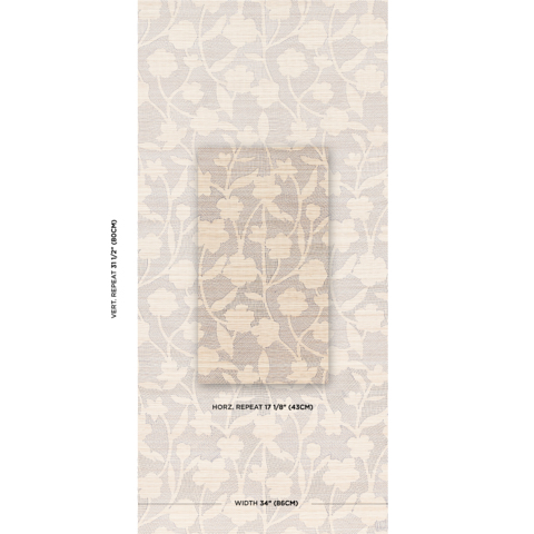 Kantha Embroidered Flower Sisal