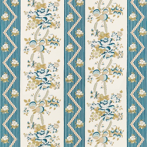 Sylvain Floral Stripe