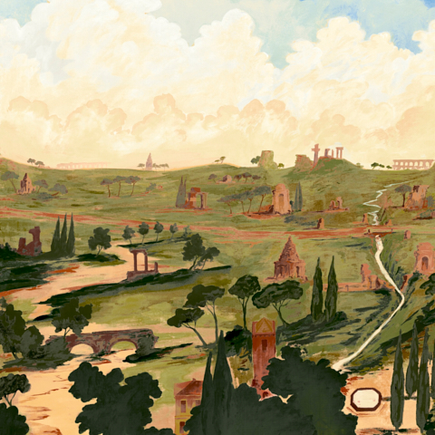 Appian Way 4 Panel Set