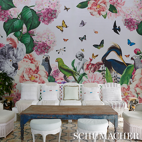 Flores Paradisi 4 Panel Set