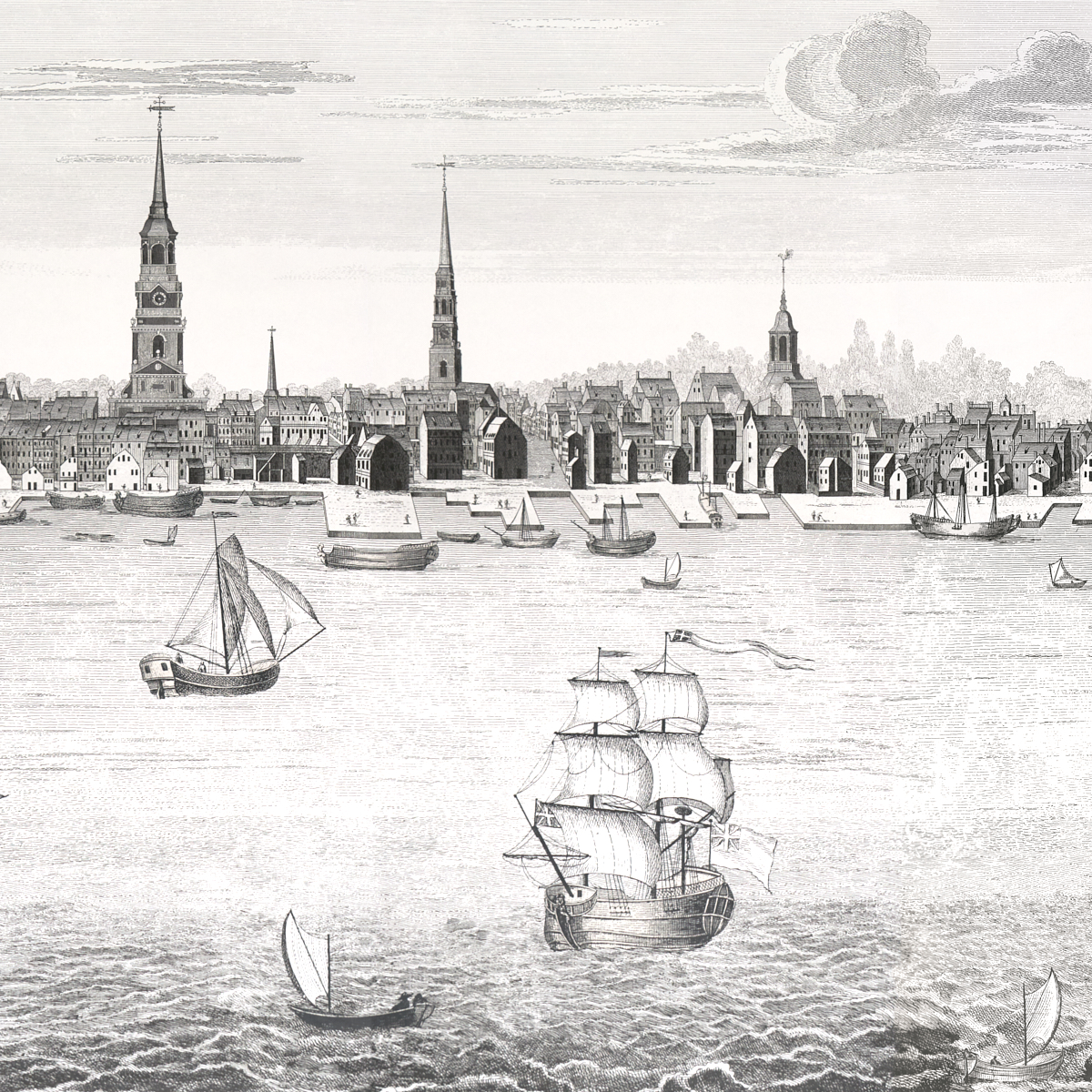 Philadelphia Harbor 3 Panel Set