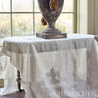 Alecon Embroidered Sheer