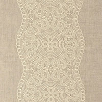 Alecon Embroidered Sheer