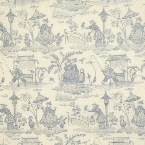 Bassano Embroidered Toile
