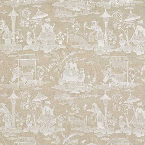 Bassano Embroidered Toile