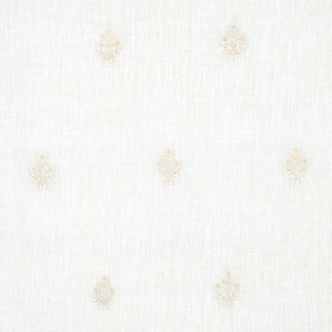 Maria Embroidery - Ivory Fabrics | Schumacher