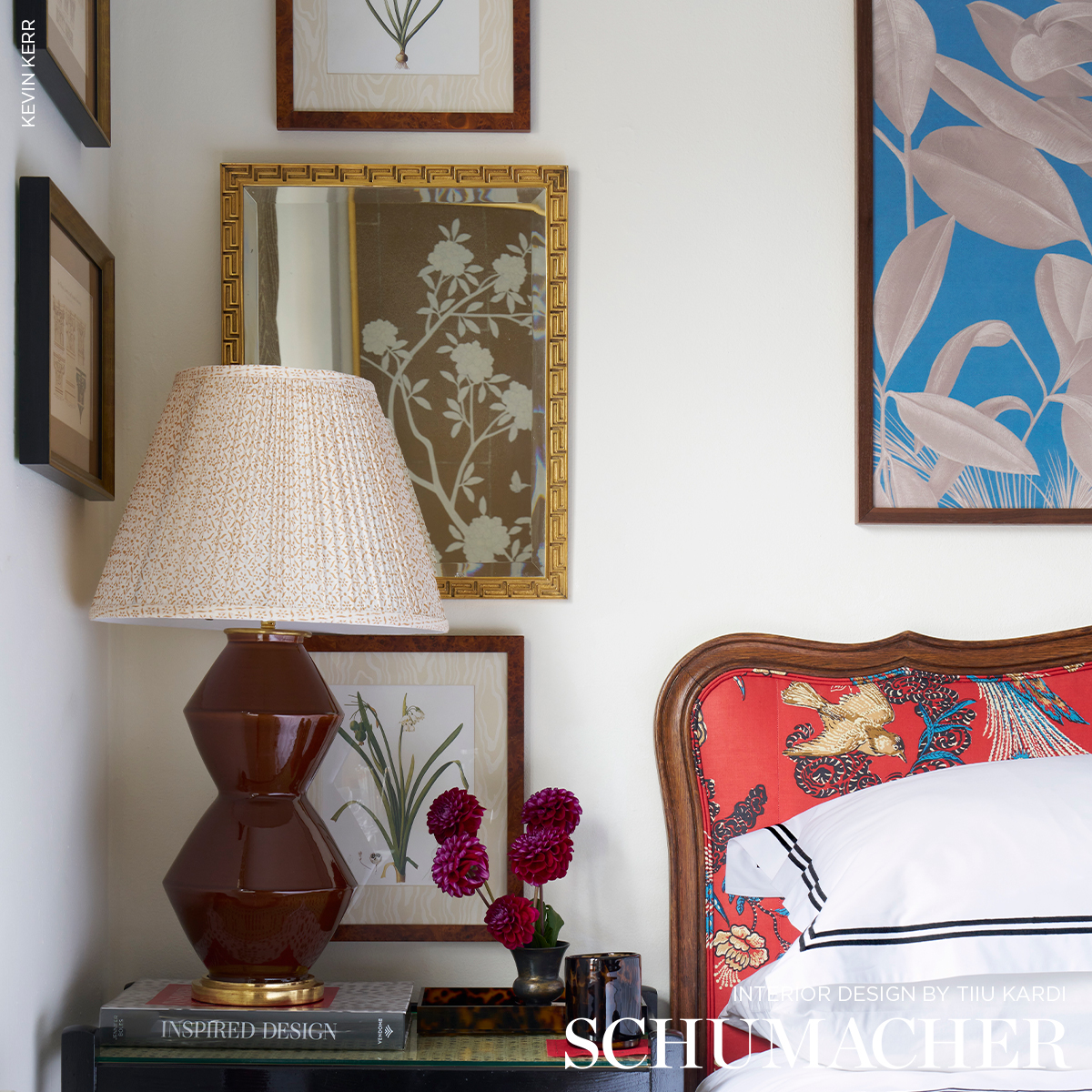 Faux Bois Moiré Weave